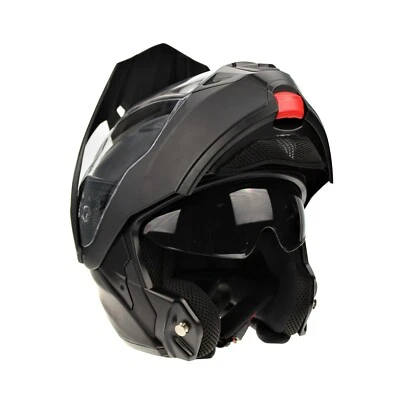 VIPER RS-V777 ИЗ СТЕКЛОВОЛОКНА ВНЕДОРОЖНИК ENDURO ОТКИДНОЙ ПЕРЕДНИЙ МОТОЦИКЛЕТНЫЙ ШЛЕМ МАТОВЫЙ ЧЕРНЫЙ - Изображение 1 из 4