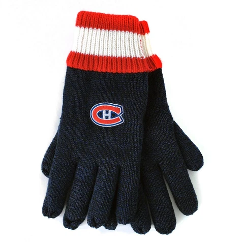 NHL Montreal Canadiens Habs Gertex Insulated Thermal Gloves One-Size OSFA Cover