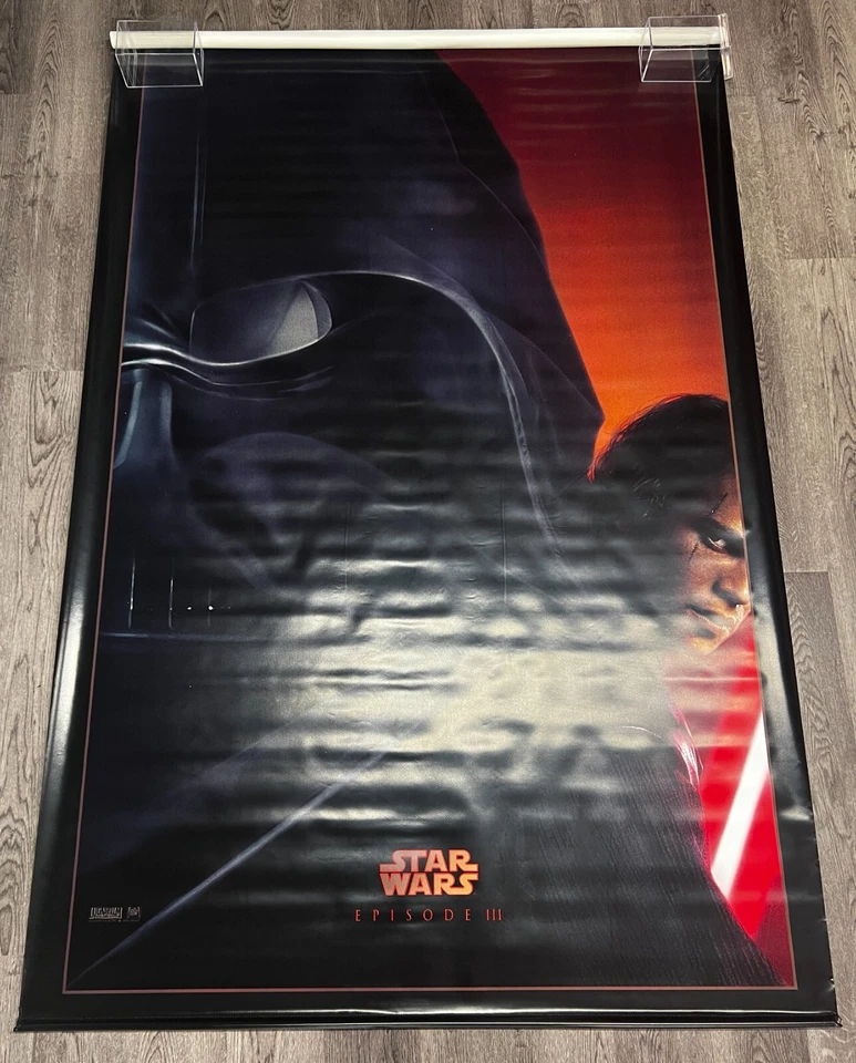Letrero de lienzo de Star Wars Episodio III La venganza de los Sith (4 pies 11 pulgadas x 7 pies 10 pulgadas) Foto 1 de 2