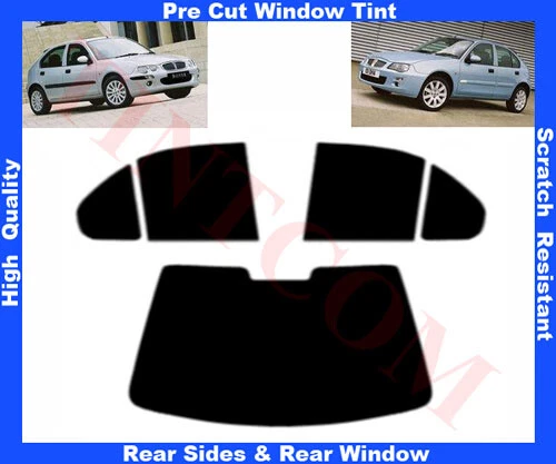 Film Solaire Teinté Prédécoupé Rover 25 5P 1999-2006 Vitres Arrière & Lunette AR - Imagen 1 de 1