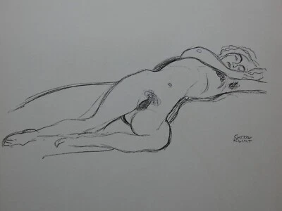 Gustav Klimt - Akt, 1910 - Bild 1 von 4