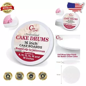16-Inch Grease-Proof Cake Boards - 6 Pack for Event Ready Displays - Picture 1 of 11