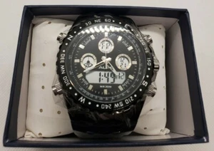Sewor Alps Automatic Wrist watch Brand New Black on Black - Picture 1 of 3