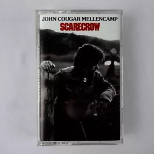 John Cougar Mellencamp Cassette Scarecrow  - Picture 1 of 5