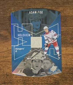 2023-24 Upper Deck SPx Holoview #SPX-12 Adam Fox New York Rangers - Picture 1 of 2