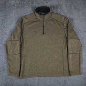 Kuhl Men's Revel 1/4 Zip Fleece Pullover XL Brown Outdoors - Picture 1 of 11