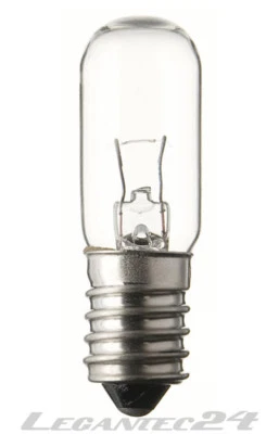 LT24 Bombilla incandescente 12V 4W E14 16x54mm Bombilla Bombilla 12V 4Watt Nuevo