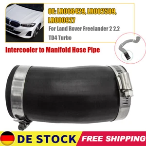 DE Ladeluftschlauch Turbo Für LAND ROVER FREELANDER 2 LF FA 2.2 TD4 LR002589~ - Bild 1 von 24