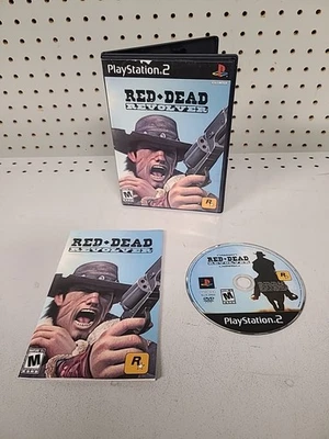 PS2 2004 Shooter RED DEAD REVOLVER Sony PlayStation 2 Rockstar Complete CIB - Image 1 of 4