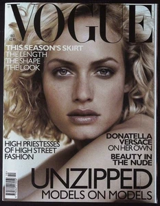 VOGUE UK October 1998 AMBER VALLETTA Gisele Bundchen BRIDGET HALL Kate Moss @ EX - Imagen 1 de 13