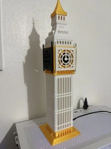 Lampada Luce Led Big Ben Decorazione Tavolo Notturno Visivo Notte Effetto 3D Torre - Foto 1 di 11