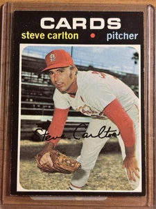1971 Topps Set-Break # 55 Steve Carlton NR-MINT - Picture 1 of 3