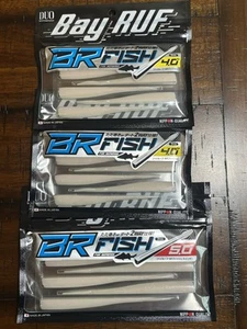 Duo Soft Lure Bay Ruf BR Fish 4 Inch and 5 inch Game Over Color JDM Bass *NEW* - Picture 1 of 3