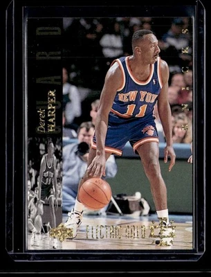 1993-94 Upper Deck Special Edition Electric Court Gold Derek Harper New York - Image 1 of 2