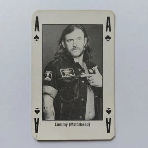 LEMMY (Motorhead) - Kerrang (King Of Metal) Playing Card From 1993 - Picture 1 of 3