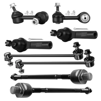 8x Para Honda CR-V 2007-2011 Barra estabilizadora delantera trasera interior exterior varilla de amarre extremo acoplamiento Foto 1 de 4