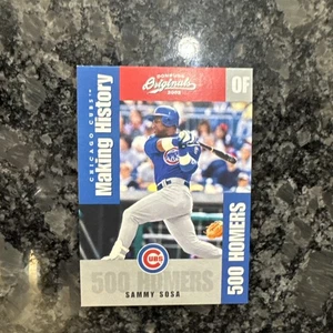 2002 Donruss Originals Making History #9 Sammy Sosa /800 - Picture 1 of 2