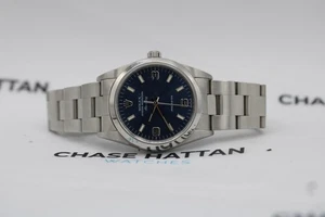 Rolex Air-King Silver Men's Watch - 14000 - Picture 1 of 11
