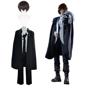 [Kamizu Ryohin] Edgar Cosplay con Peluca Gato Negro de la Rue Morgue Bungo Stray D - Imagen 1 de 7