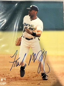 Fred McGriff Signed Autograph 8x10 Tampa Bay Devil Rays SMUDGE No COA - Picture 1 of 1