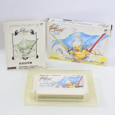 FINAL FANTASY III 3 FF3 Famicom Nintendo 2448 fc - Image 1 of 4