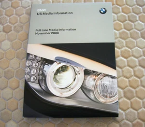 BMW OFFICIAL 1 3 5 6 7 M3 M5 M6 X3 X5 X6 PRESS DVD SET BROCHURE 2009 USA EDITION - Picture 1 of 3