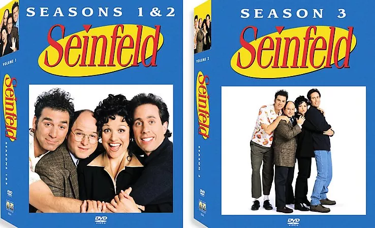 Seinfeld - Giftset (DVD, 2004, 8-Disc Set, ting)