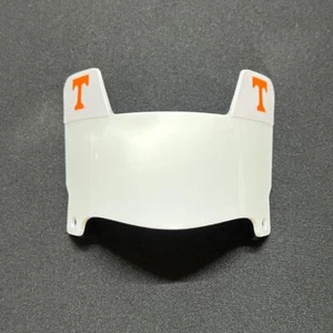 Tennessee Volunteers - White Mini Football Helmet Visor with White Clips - Picture 1 of 2
