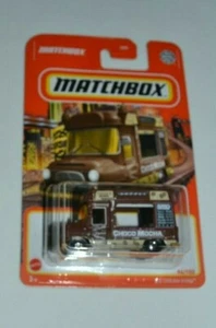 Camión de café Matchbox 2022 City Adventure 94/102 marrón - Imagen 1 de 5