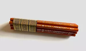 Lyra n. 5050 Penna Colorata Rossa - Color Pencils 12 Pezzi Vintage - Foto 1 di 6
