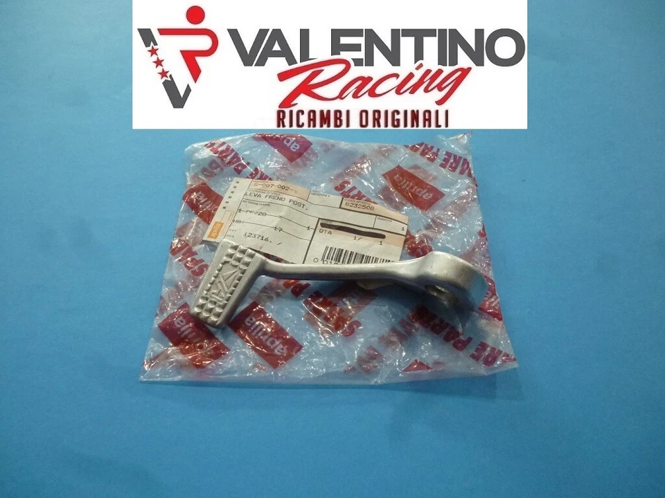 PEDALE LEVA FRENO POSTERIORE APRILIA RS 50 DAL 1991 AL 1998 EUROPA 91> AP8232508 - Immagine 1 di 1