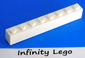 12 LEGO Ladrillos Blancos 1 x 8 (3008) - (12 Piezas) - Imagen 1 de 1