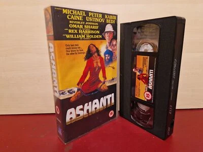 Ashanti - Michael Caine - Peter Ustinov - PAL VHS Video Tape (A355) - Image 1 of 2