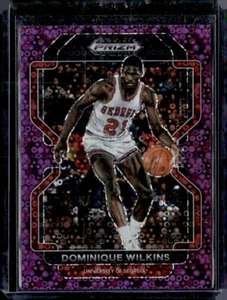 DOMINIQUE WILKINS 2022-23 Prizm Draft Picks #14 PINK CIRCLES #18/50 - Picture 1 of 2