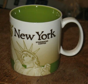 Starbucks 2008 NEW YORK Statue of Liberty Collector Series Mug 16 oz. - Picture 1 of 4