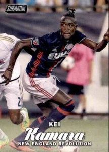 2017 Topps Stadium Club MLS Base #96 Kei Kamara New England Revolution - Picture 1 of 2