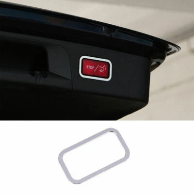 Marco de manija de puerta de aluminio plateado para Mercedes-Benz GLK 2009-2015 decoración Foto 1 de 4