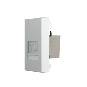 LIVOLO Innenleben RJ45 Netzwerkdose CAT6 Durchgangsdose LAN Datendose UP in grau - Bild 1 von 4