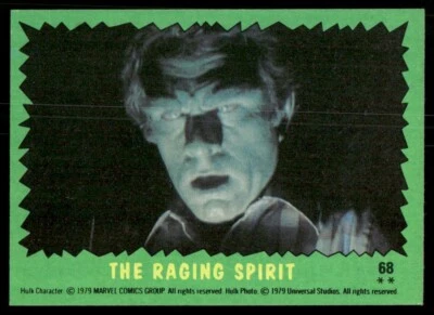 The Incredible Hulk 1979 TV Show Topps Card #68 (NM) - Image 1 of 2