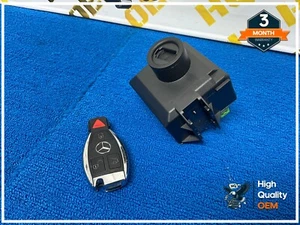 2013 - 2016 MERCEDES GL450 X166 ENGINE START IGNITION SWITCH MODULE W/ KEY OEM - Picture 1 of 14