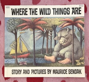 Where the Wild Things Are by Maurice Sendak 1984 Paperback 25th Anniversary Ed - Picture 1 of 4