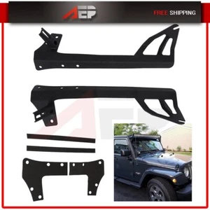 Barra de luz LED apta para Jeep Wrangler JK 07-2017 pasajero conductor delantero trasero nuevo - Imagen 1 de 11