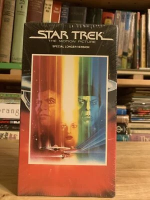 FACTORY SEALED STAR TREK THE MOTION PICTURE MOVIE WATERMARK LONGER VHS - Image 1 of 4