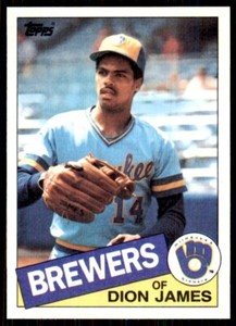 1985 Topps. Dion James Baseball Cards #228