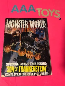 Monster World March No. 7 Son of Frankenstein Magazine Grade 6/10 - Bild 1 von 2