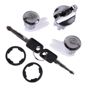 Ignition Switch Door Lock Cylinder Set Fit for Ford Bronco F150 F250 F350 Pickup - Picture 1 of 5