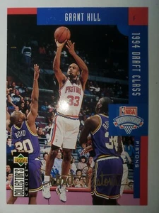 Grant Hill RC 1994-95 GOLD Signature CC Draft Class GERMAN Card #409 NMM - Picture 1 of 1