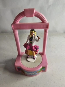 VINTAGE 1989 MATTEL MINIATURE BARBIE COLLECTABLES DANCE CLUB W/ STAND # 7478 - Picture 1 of 3