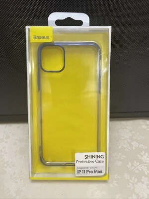 Funda Baseus Delgada Transparente para iPhone 11 Pro Max Antipolvo - Totalmente Nueva en Caja Foto 1 de 2