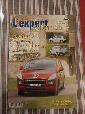 REVUE TECHNIQUE PEUGEOT 3008 1.6 2.0 HDi 112 150 ch Diesel Depuis 2009 8 16 v - Photo 1/4